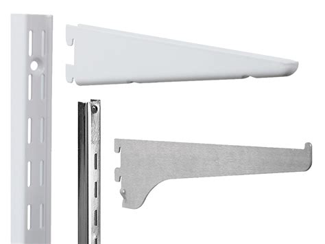 metal brackets for adjustable shelf strip|heavy duty adjustable shelf brackets.